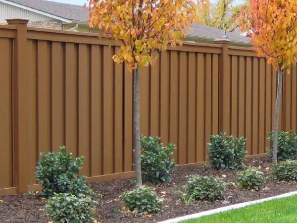 composite board on board fence florida